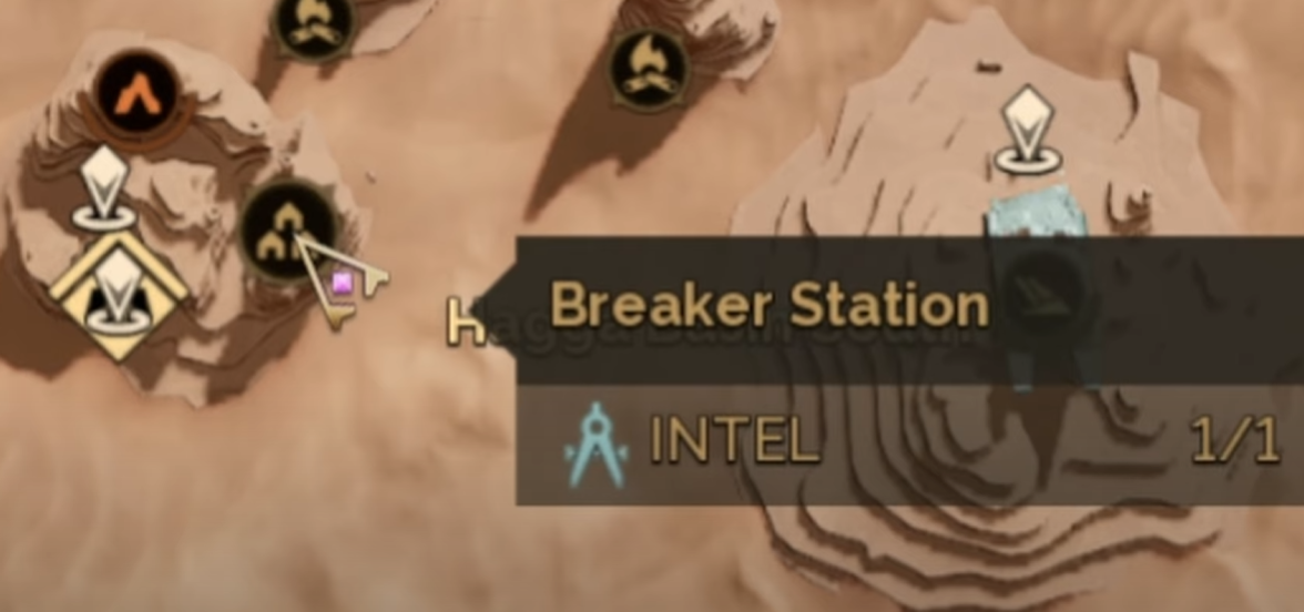 intel points location